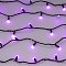 Светодиодная гирлянда ARD-STRING-CLASSIC-10000-BLACK-100LED-MILK-SYNC RGB (230V, 6.5W) (Ardecoled, IP65, 1 год)