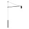 Светильник SP-KANEL-WALL-6W Warm3000 (BK, 36 deg, 230V, TELESCOPIC) (Arlight, IP20 Металл, 5 лет)