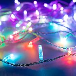 Светодиодная гирлянда ARD-STRING-CLASSIC-10000-CLEAR-100LED-LIVE RGB-DMX (24V, 10W) (Ardecoled, IP65, 1 год)