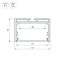 Профиль с экраном SL-LINE-4932-2500 BLACK+OPAL (Arlight, Алюминий)