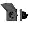 Механизм розетки влагозащищённый SCT-NOBE-MCP-SFPL-GR (230V, 16A) (Arlight, Серый базальт)
