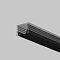 Рассеиватель для профиля 16x12 (Чёрный, 2 м), ALM-005-B-DF-2M 642024