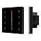 Панель Sens SMART-P43-MIX Black (230V, 4 зоны, 2.4G) (Arlight, IP20 Пластик, 5 лет)