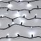 Светодиодная гирлянда ARD-STRING-CLASSIC-1000-BLACK-100LED-PULSE White (230V, 7W) (Ardecoled, IP65, 1 год)