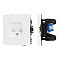 Механизм компьютерной розетки двойной SCT-TENDO-MPC2-PL-WH (RJ-45, CAT6) (Arlight, Белый)