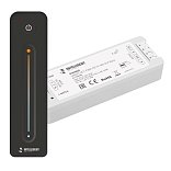 INTELLIGENT ARLIGHT Диммер SMART-SET-PWM-102-72-MIX-SUF Black (12-24V, 2x5A, ПДУ LINE, 2.4G) (IARL, Контроллер)
