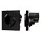 Механизм розетки с USB зарядкой SCT-TENDO-MUAC-PL-BK (230V, 16A) (Arlight, Черный)