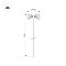 Светильник KT-DANDEL-BOLL-H895-0.5W Warm3000 (WH, 24 deg, 24V) (Arlight, IP65 Металл, 3 года)
