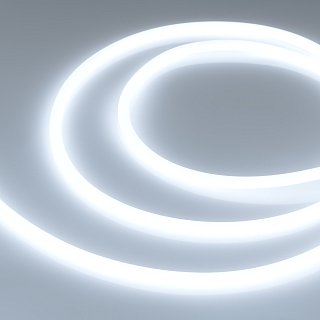 Светодиодная лента герметичная LUNA-X960-D8mm 24V White6000 (8 W/m, IP65, 360deg, 5m) (Arlight, CRI>90)