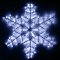 Фигура светодиодная ARD-SNOWFLAKE-M3-920x920-432LED White (230V, 27W) (Ardecoled, IP65, 1 год)