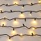 Светодиодная гирлянда ARD-STRING-CLASSIC-1000-BLACK-100LED-PULSE Warm (230V, 7W) (Ardecoled, IP65, 1 год)