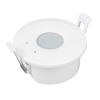 INTELLIGENT ARLIGHT Датчик движения SMART-0-10V-1001-12-62-IN White (230V, 1x4A, Relay, MW, 2.4G) (IARL, IP20 Пластик, 5 лет)