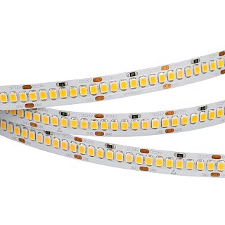 Светодиодная лента RT 2-5000 24V Cool 8K 10mm (2835, 252 LED/m, LUX) (Arlight, 10 Вт/м, IP20)