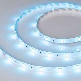 Светодиодная лента герметичная RTW-SE-B30-10mm 24V RGB (7.2 W/m, IP65, 5060, 5m) (Arlight, 7.2 Вт/м, IP65)