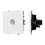Механизм спутниковой розетки SCT-NOBE-MST1-SFPL-WH (SAT) (Arlight, Белый кварц)