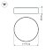 Светильник SP-RONDO-175A-16W Warm White (Arlight, IP40 Металл, 3 года)