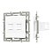 Механизм компьютерной розетки двойной SCT-MPC2-PL-WH (RJ-45, CAT6) (Arlight, -)