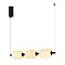 Светильник SP-CARAMELA-HANG-L720-12W Warm2700 (BK, 360 deg, 230V) (Arlight, IP20 Натуральный шелк, 3 года)
