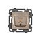 Механизм компьютерной розетки SCT-MPC1-PL-GD-V (RJ-45, CAT6) (Arlight, -)