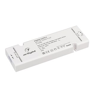 Блок питания ARV-SP-24060-FLAT (24V, 2.5A, 60W) (Arlight, IP20 Пластик, 5 лет)