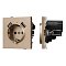 Механизм розетки с USB зарядкой SCT-TENDO-MUAA-PL-GD (230V, 16A) (Arlight, Песочный)