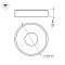 Светильник SP-TOR-RING-SURFACE-R600-42W Day4000 (WH, 120 deg) (Arlight, IP20 Металл, 3 года)