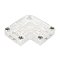 Коннектор угловой для ленты ARL-50000PV (15.5x6mm) прозрачный (Arlight, Пластик)