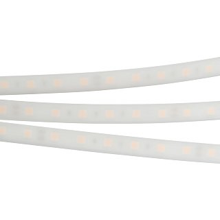 Светодиодная лента RTW 2-5000PW 24V White6000 2x (5060, 300 LED, LUX) (Arlight, 14.4 Вт/м, IP66)
