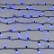 Светодиодная гирлянда ARD-STRING-CLASSIC-10000-BLACK-100LED-STD BLUE (230V, 7W) (Ardecoled, IP65, 1 год)