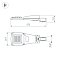 Светильник OXOR-GRES-572х221-45W Day4000 (GR, 150x80 deg, 230V) IP66 (Arlight, -)