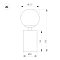 Светильник SP-ORNELLA-TAB-L290-R125-6W Warm3200-MIX (WH, 300 deg, 230V, TOUCH-DIMM) (Arlight, IP20 Металл, 3 года)