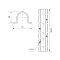 Крепление MOONLIGHT-HR-CEILING-D25-1000 (Arlight, Пластик)