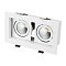 Светильник CL-KARDAN-S180x102-2x9W White (WH, 38 deg) (Arlight, IP20 Металл, 3 года)