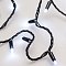 Светодиодная гирлянда ARD-STRING-PRO-10000-BLACK-100LED-STD WHITE (230V, 7W) (Ardecoled, IP65, 2 года)