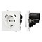Механизм розетки с USB зарядкой SCT-TENDO-MUAC-SFPL-WH (230V, 16A) (Arlight, Матовый белый)