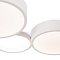 Потолочный светильник FR6080CL-L76W Молекула / Molecule 56 Вт LED с пультом ДУ
