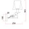 Настенный светильник (бра) FR5270WL-01W Комфи / Comfy E14x1