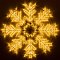 Фигура светодиодная ARD-SNOWFLAKE-M8-950x950-540LED Warm (230V, 33W) (Ardecoled, IP65, 1 год)