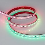 Светодиодная лента герметичная DMX-PS-B60-12mm 24V RGB-PX6 (14 W/m, IP67, 5060, 5m) (Arlight, -)