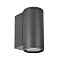 Светильник LGD-FORMA-WALL-R90-12W Warm3000 (GR, 44 deg, 230V) (Arlight, IP54 Металл, 3 года)