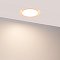 Светильник SP-ARCLOOP-TRIMLESS-D180-20W Day4000-Warm3000 (WH, 120 deg, 230V) (Arlight, Алюминий)