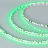 Светодиодная лента RT-A120-5mm 24V Green (9.6 W/m, IP20, 3528, 5m) (Arlight, узкая)