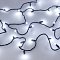 Светодиодная гирлянда ARD-STRING-CLASSIC-10000-BLACK-100LED-MILK-STD White (230V, 7W) (Ardecoled, IP65, 1 год)