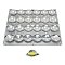 Блок линз 24B70-M120х120 (70°, 24x LED) (Turlens, -)