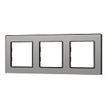 Рамка стеклянная FRM-GLARE-GS-3-GR (Arlight, -)