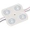 Модуль герметичный CRAFT-2835-4-12V Warm 170deg (45x43mm, 1.6W, IP65) (Arlight, Закрытый)