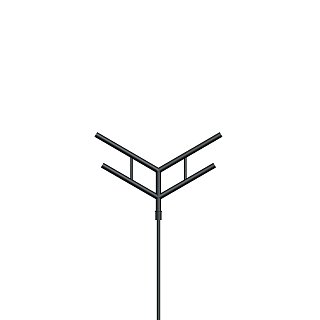 Кронштейн OXOR-SY4-1800x76-L1000 BLACK (Arlight, Сталь)