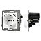 Механизм розетки с USB зарядкой SCT-MUAA-PL-WH-V (250V, 16A) (Arlight, -)