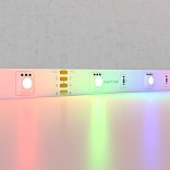 Светодиодная лента 12В 5050 7,2Вт/м Цветная (RGB) 5м IP20