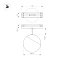 Светильник MAG-VIBE-EMISFERO-HANG-R100-6W Day4000 (BK, 130 deg, 48V) (Arlight, IP20 Металл, 5 лет)